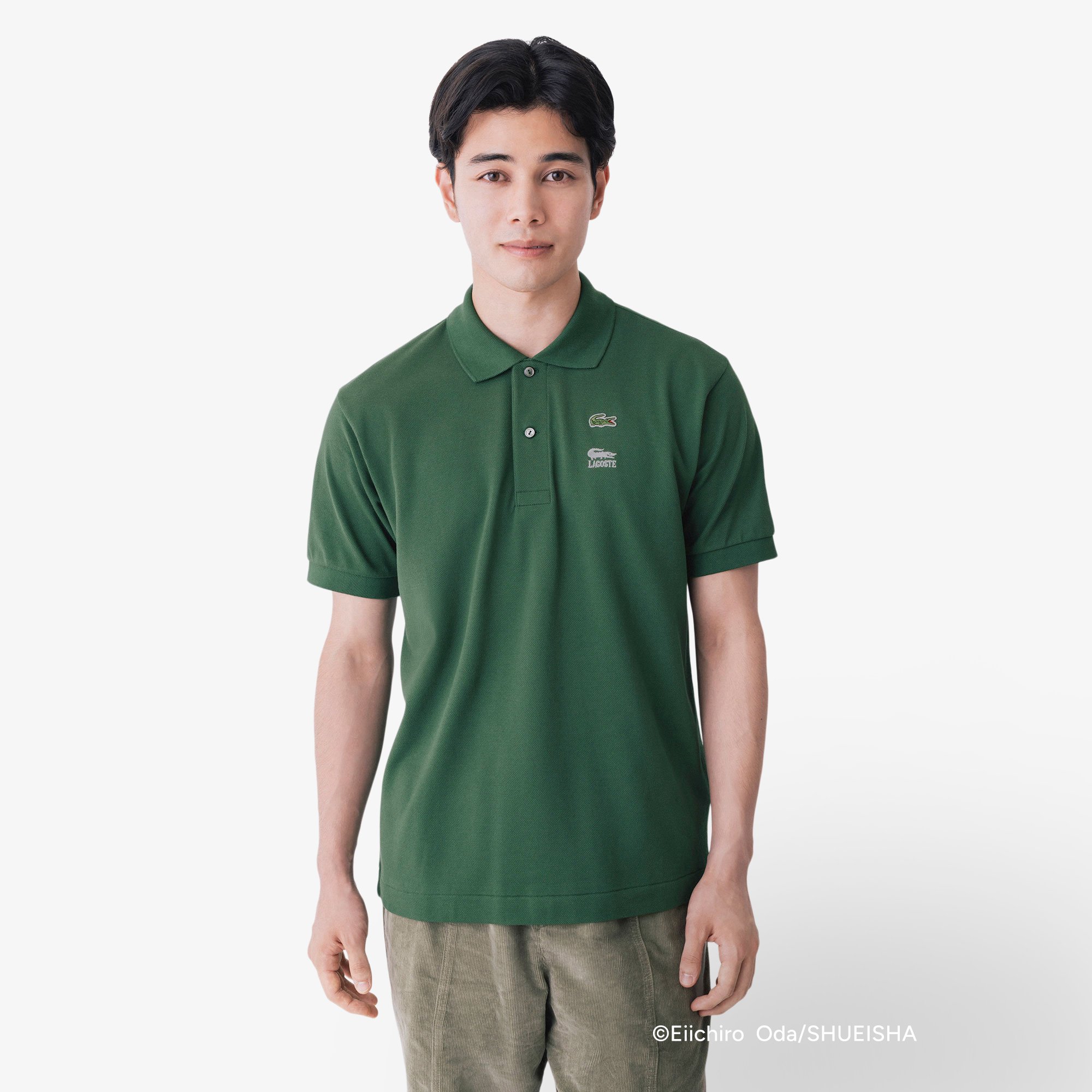 Áo Polo Lacoste Nam L.12.12 Lacoste x ONE PIECE Dáng Cổ Điển