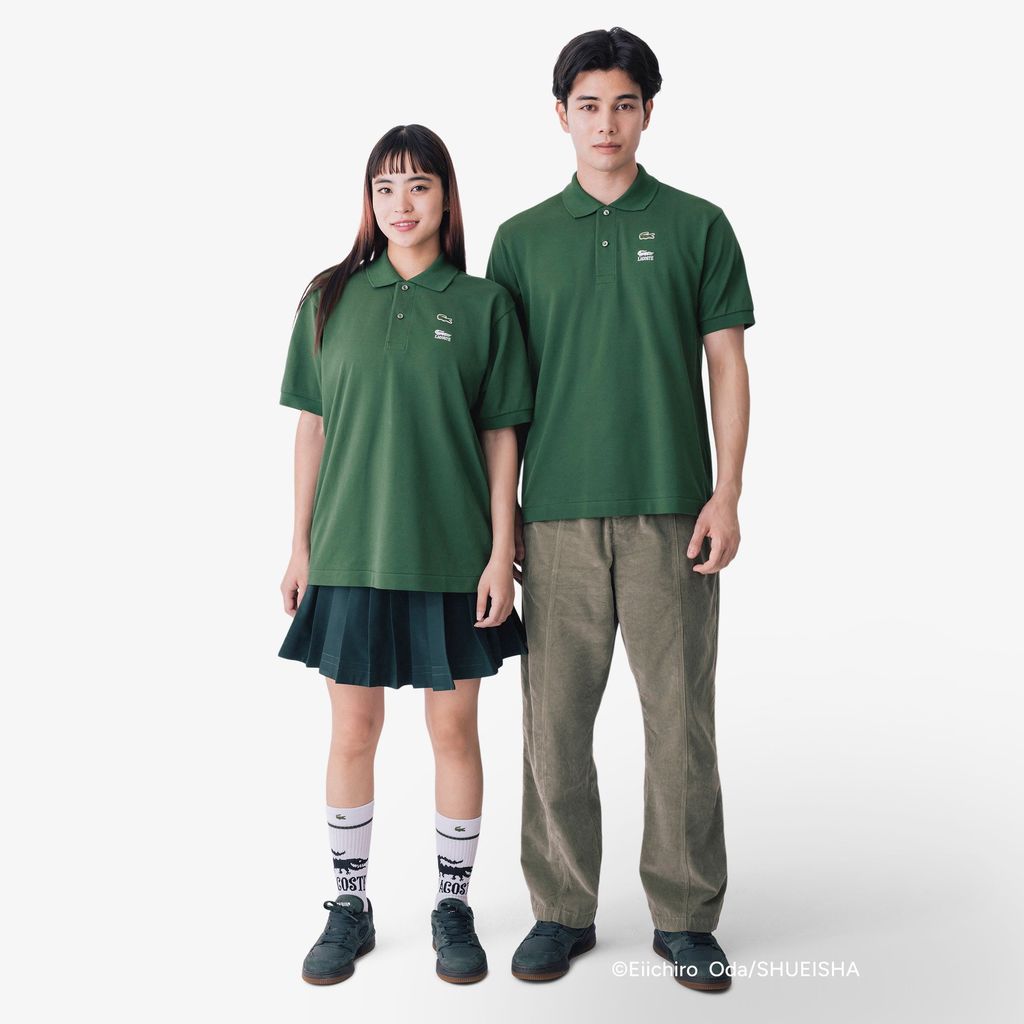 Áo Polo Lacoste Nam L.12.12 Lacoste x ONE PIECE Dáng Cổ Điển
