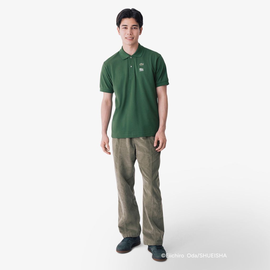 Áo Polo Lacoste Nam L.12.12 Lacoste x ONE PIECE Dáng Cổ Điển