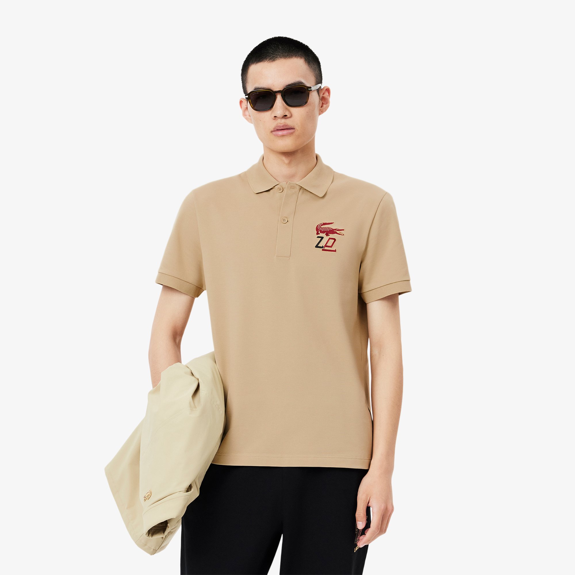 Áo Polo Lacoste Nam Dáng Suông Phiên Bản Đặc Biệt Tết Nguyên Đán