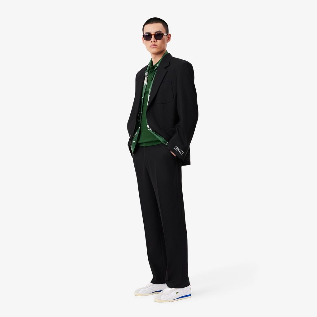 Áo Polo Lacoste Nam Paris Dáng Suông Piqué Co Dãn