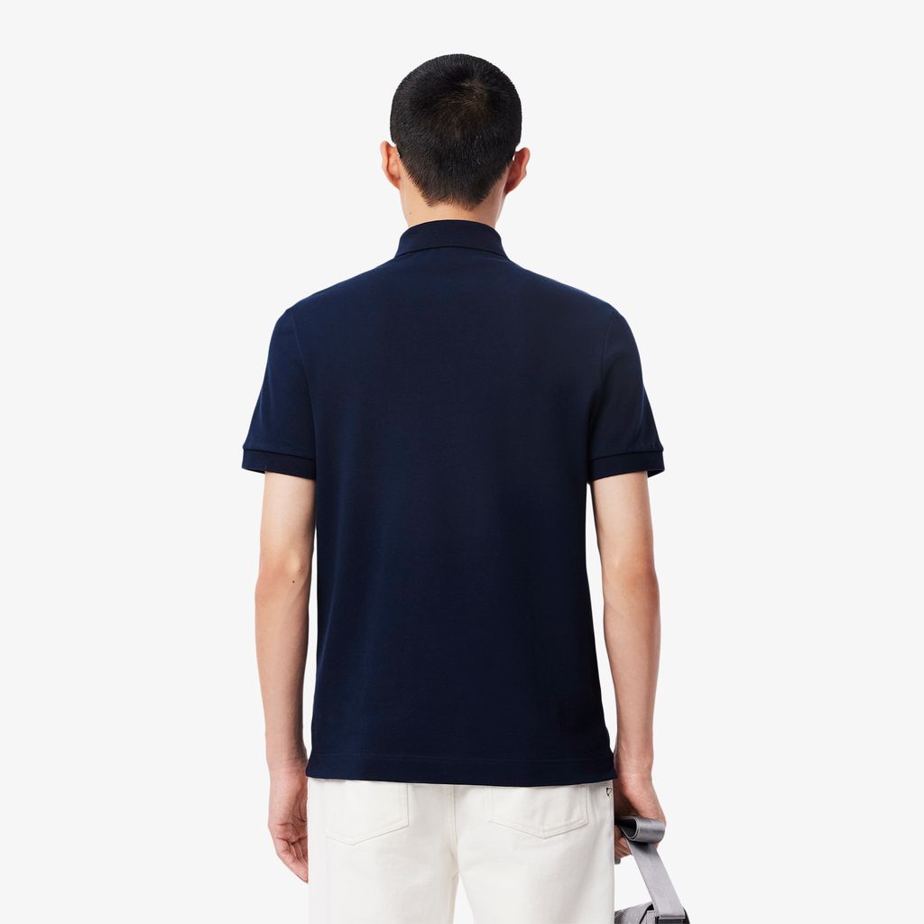 Áo Polo Lacoste Nam Paris Dáng Suông Piqué Co Dãn