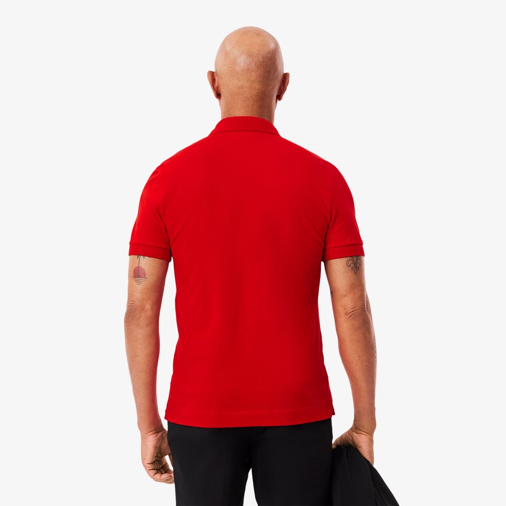 Áo Polo Lacoste Nam Paris Dáng Suông Piqué Co Dãn