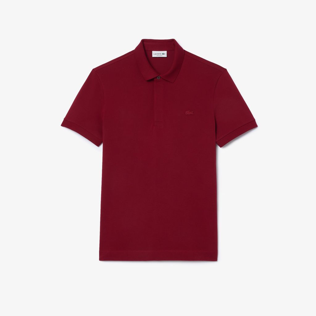 Áo Polo Lacoste Nam Paris Dáng Suông Piqué Co Dãn