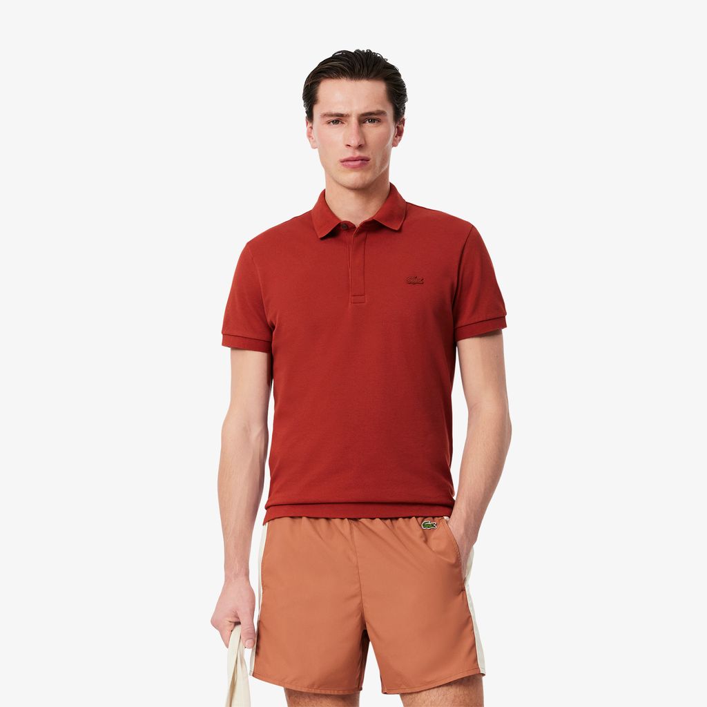 Áo Polo Lacoste Nam Paris Dáng Suông Piqué Co Dãn