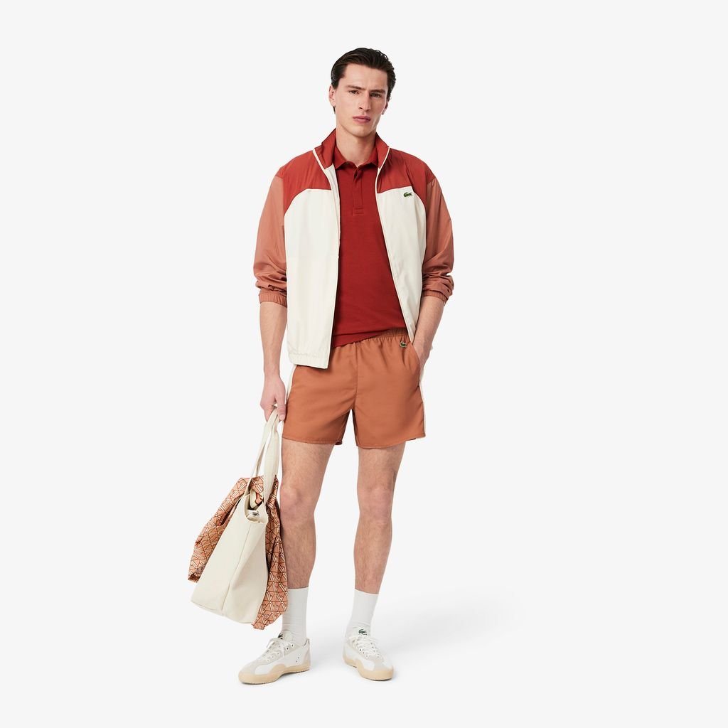 Áo Polo Lacoste Nam Paris Dáng Suông Chất Liệu Piqué