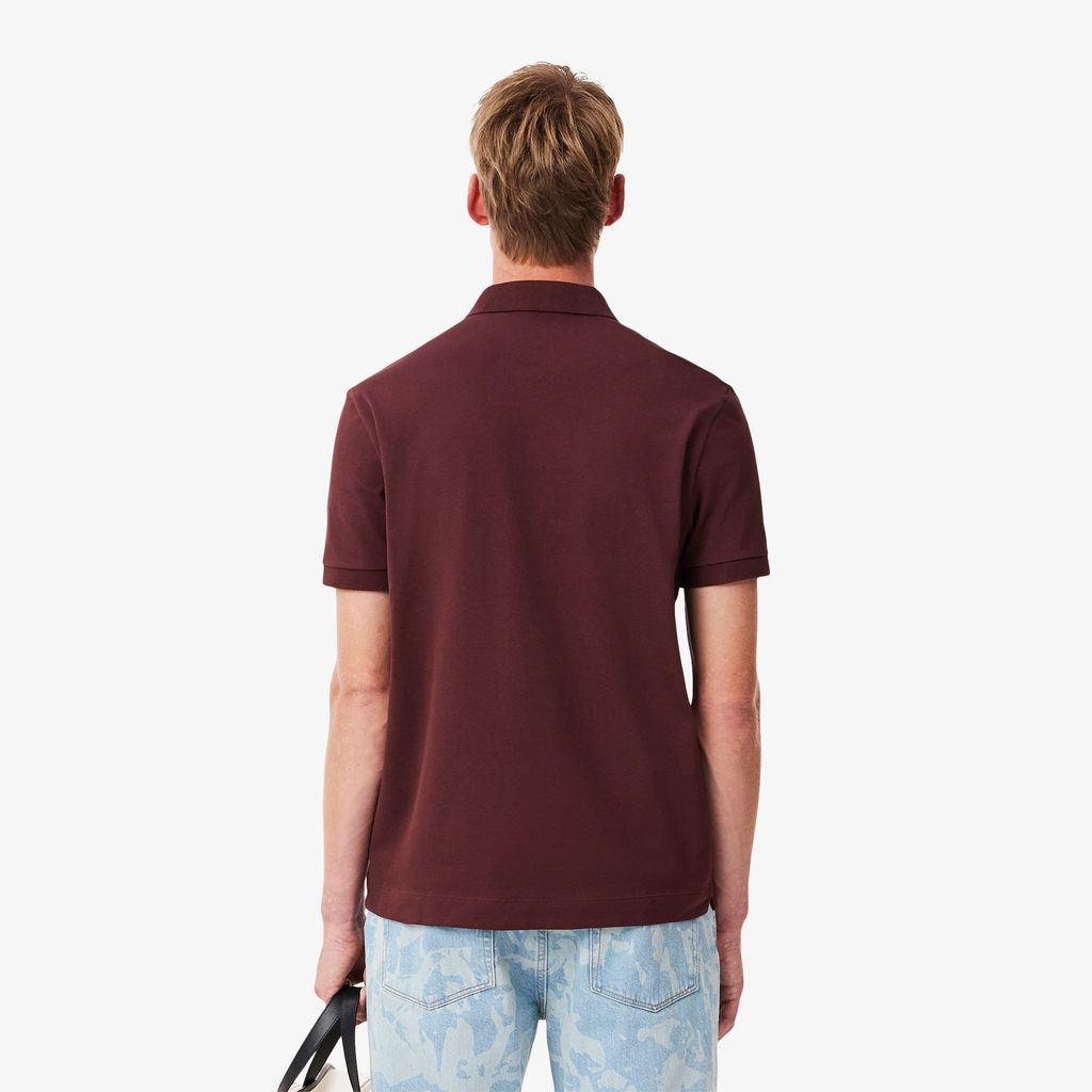 Áo Polo Lacoste Nam Paris Dáng Suông Piqué Co Dãn