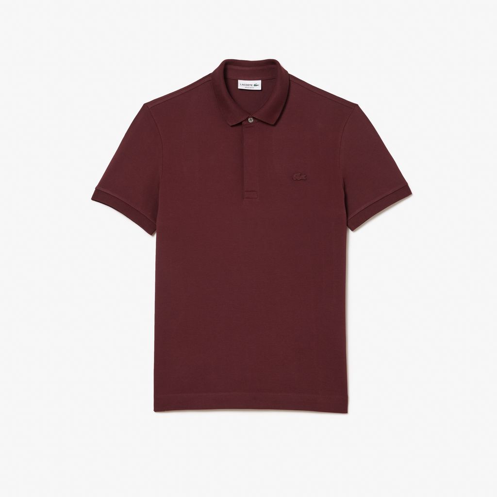 Áo Polo Lacoste Nam Paris Dáng Suông Piqué Co Dãn
