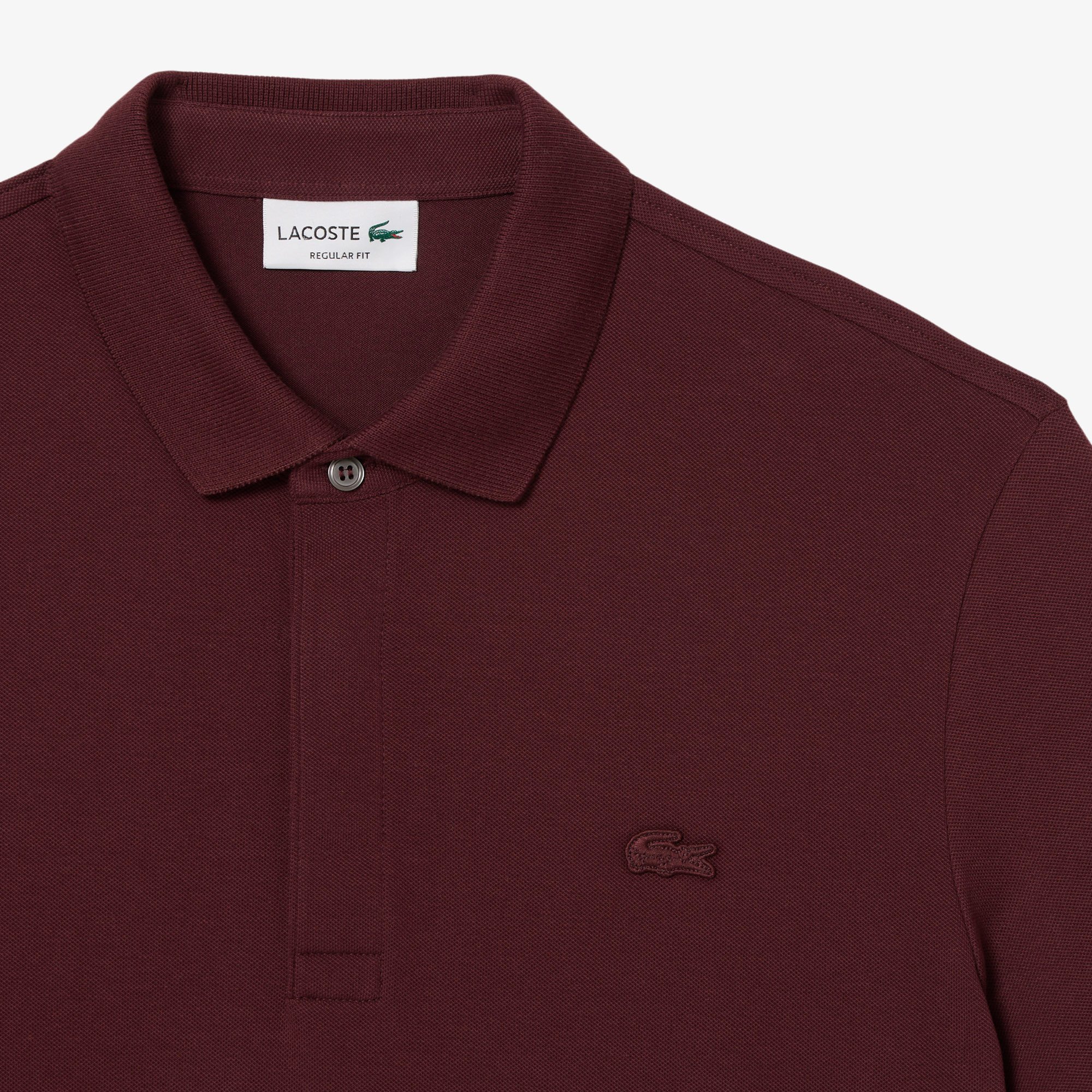 Áo Polo Lacoste Nam Paris Dáng Suông Piqué Co Dãn