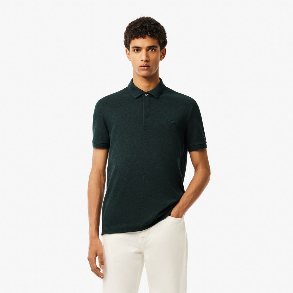 Áo Polo Lacoste Nam Paris Dáng Suông Piqué Co Dãn