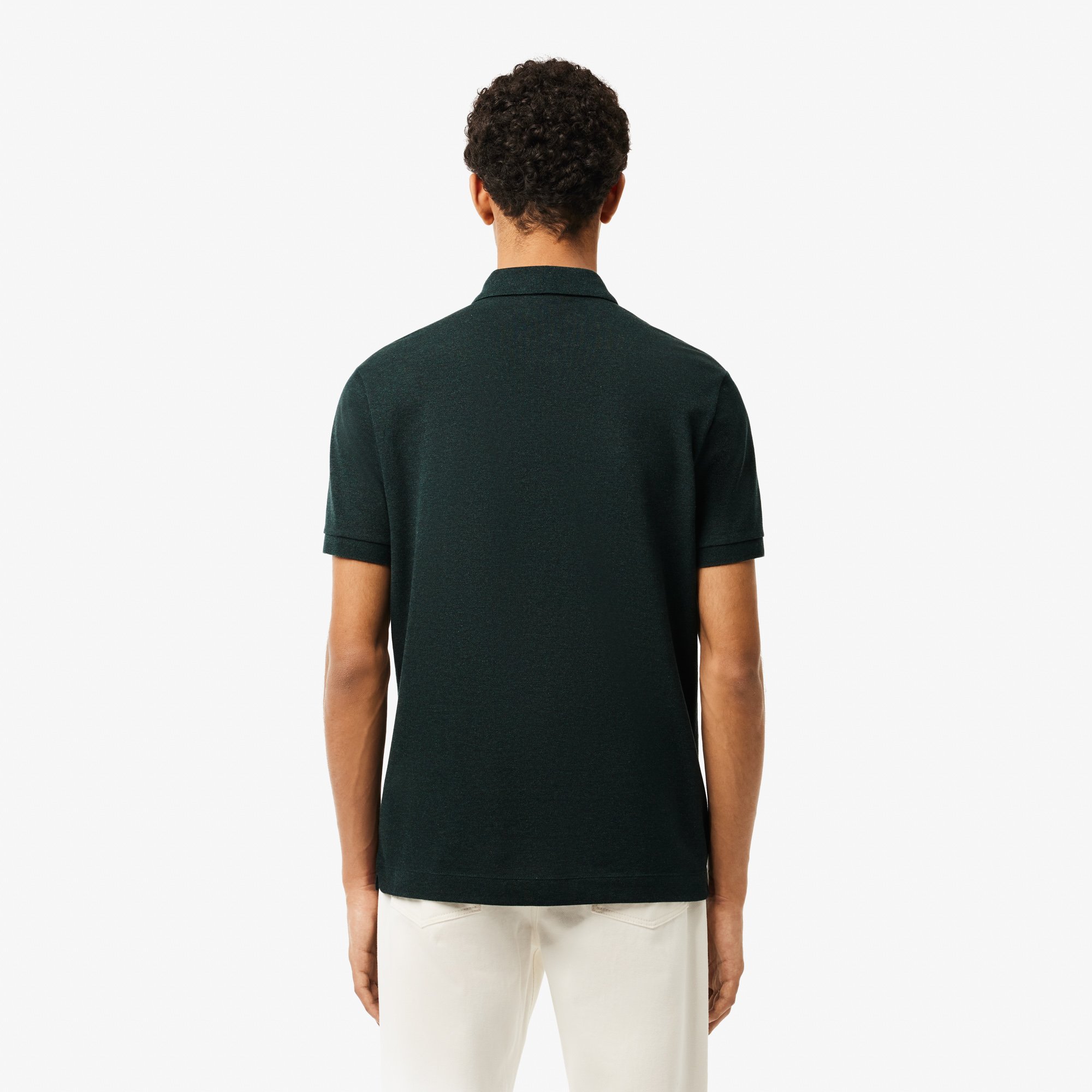Áo Polo Lacoste Nam Paris Dáng Suông Piqué Co Dãn