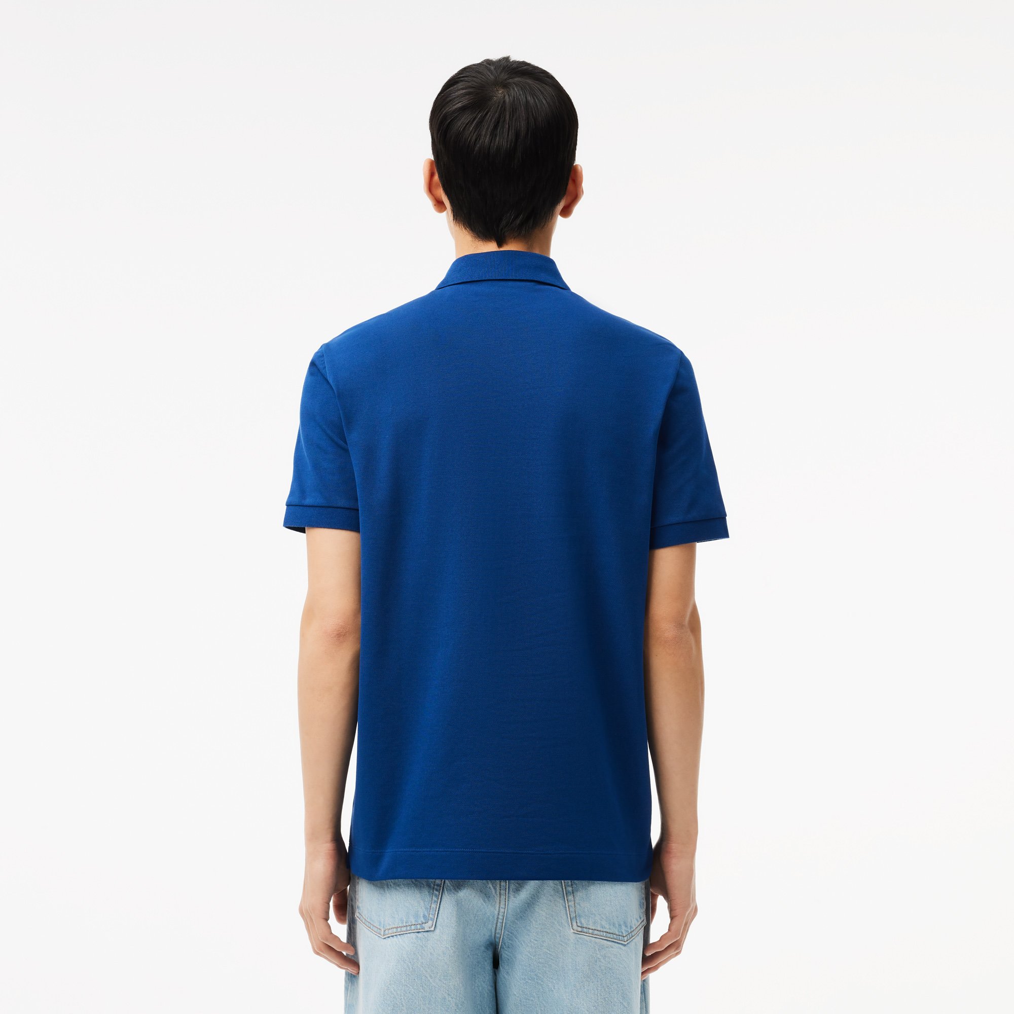 Áo Polo Lacoste Nam Paris Dáng Suông Piqué Co Dãn