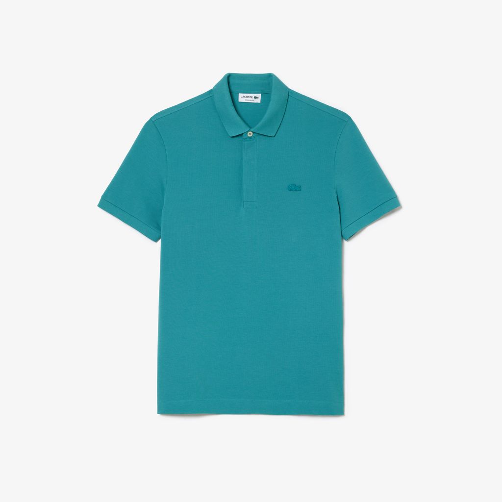 Áo Polo Lacoste Nam Paris Dáng Suông Piqué Co Dãn