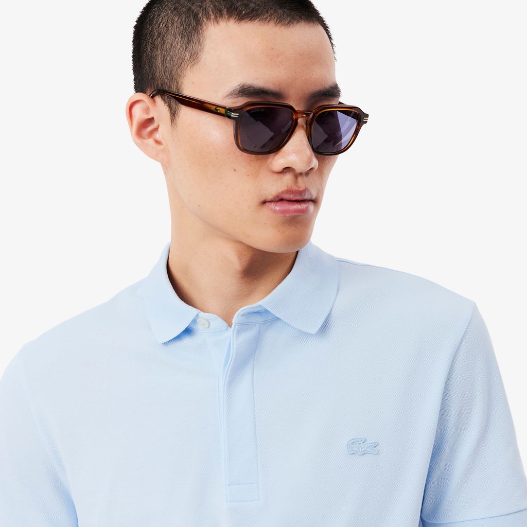 Áo Polo Lacoste Nam Paris Dáng Suông Piqué Co Dãn