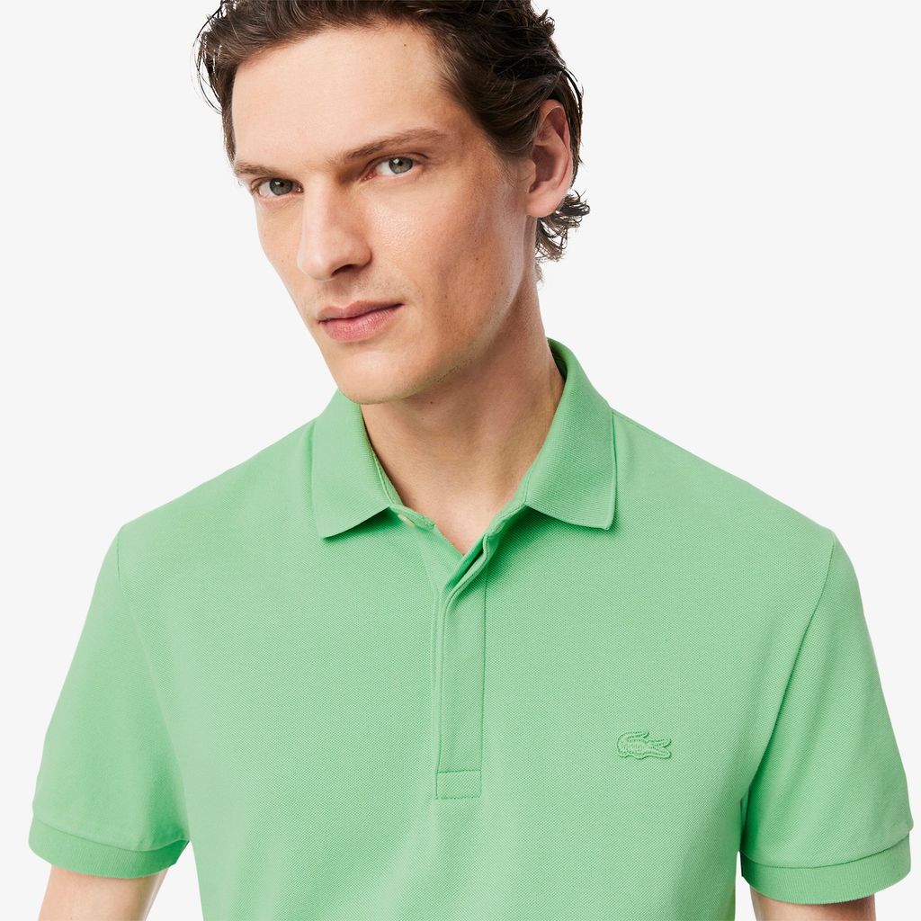 Áo Polo Lacoste Nam Paris Dáng Suông Chất Liệu Piqué