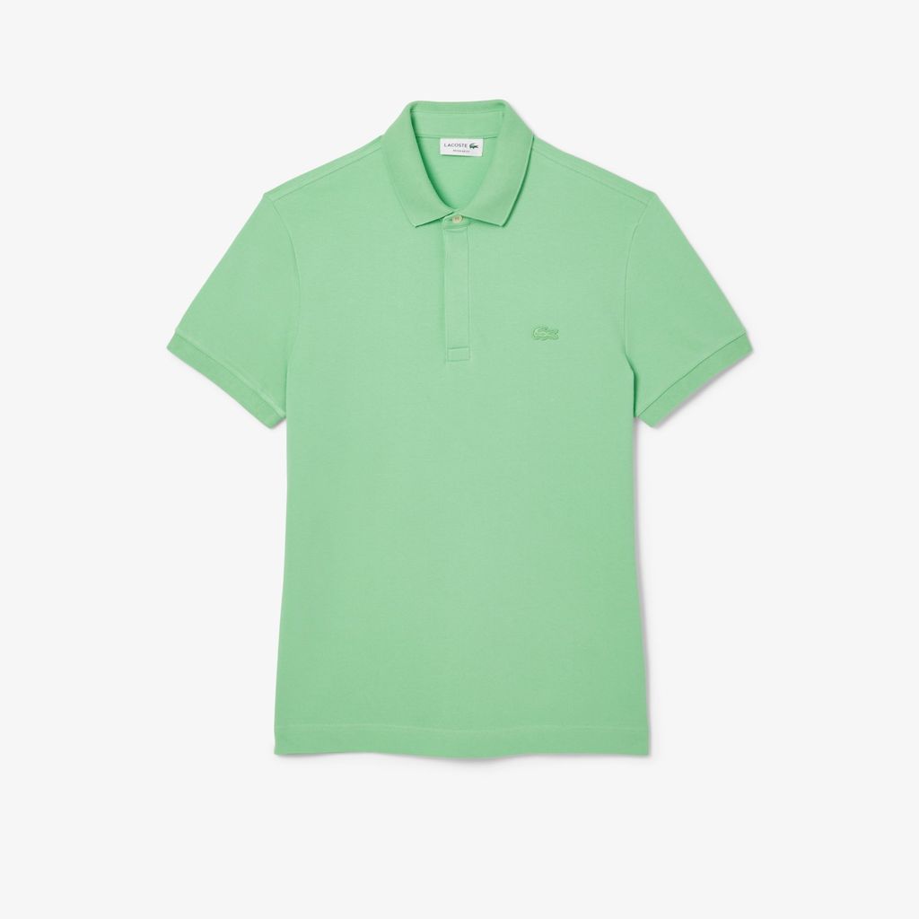 Áo Polo Lacoste Nam Paris Dáng Suông Piqué Co Dãn
