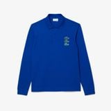 Áo Polo Lacoste Nam L.12.12 Original Dài Tay Họa Tiết Nhãn Hiệu