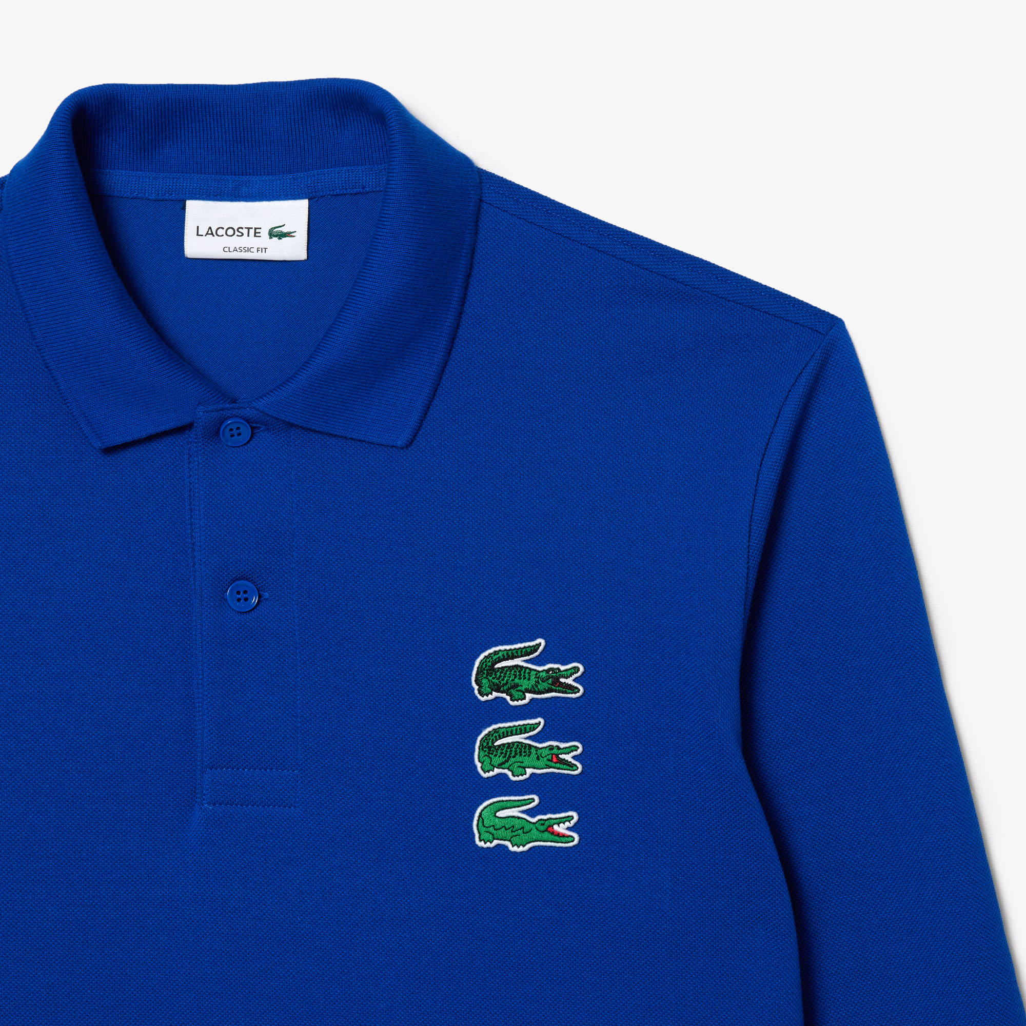 Áo Polo Lacoste Nam L.12.12 Original Dài Tay Họa Tiết Nhãn Hiệu