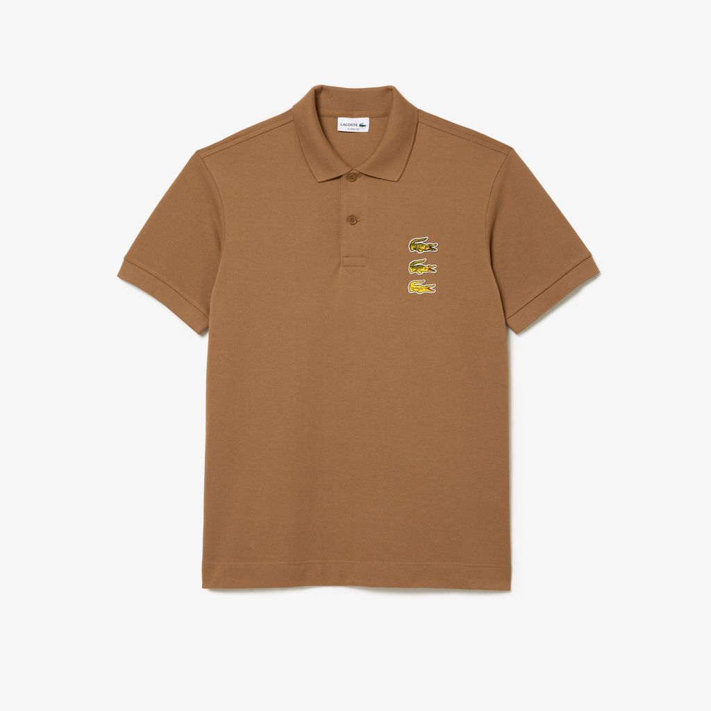 Áo Polo Lacoste Nam L.12.12 Original Với Ba Logo Cá Sấu