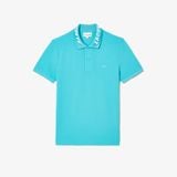 Áo Polo Lacoste Nam Cổ Jacquard Chất Liệu Piqué Siêu Nhẹ