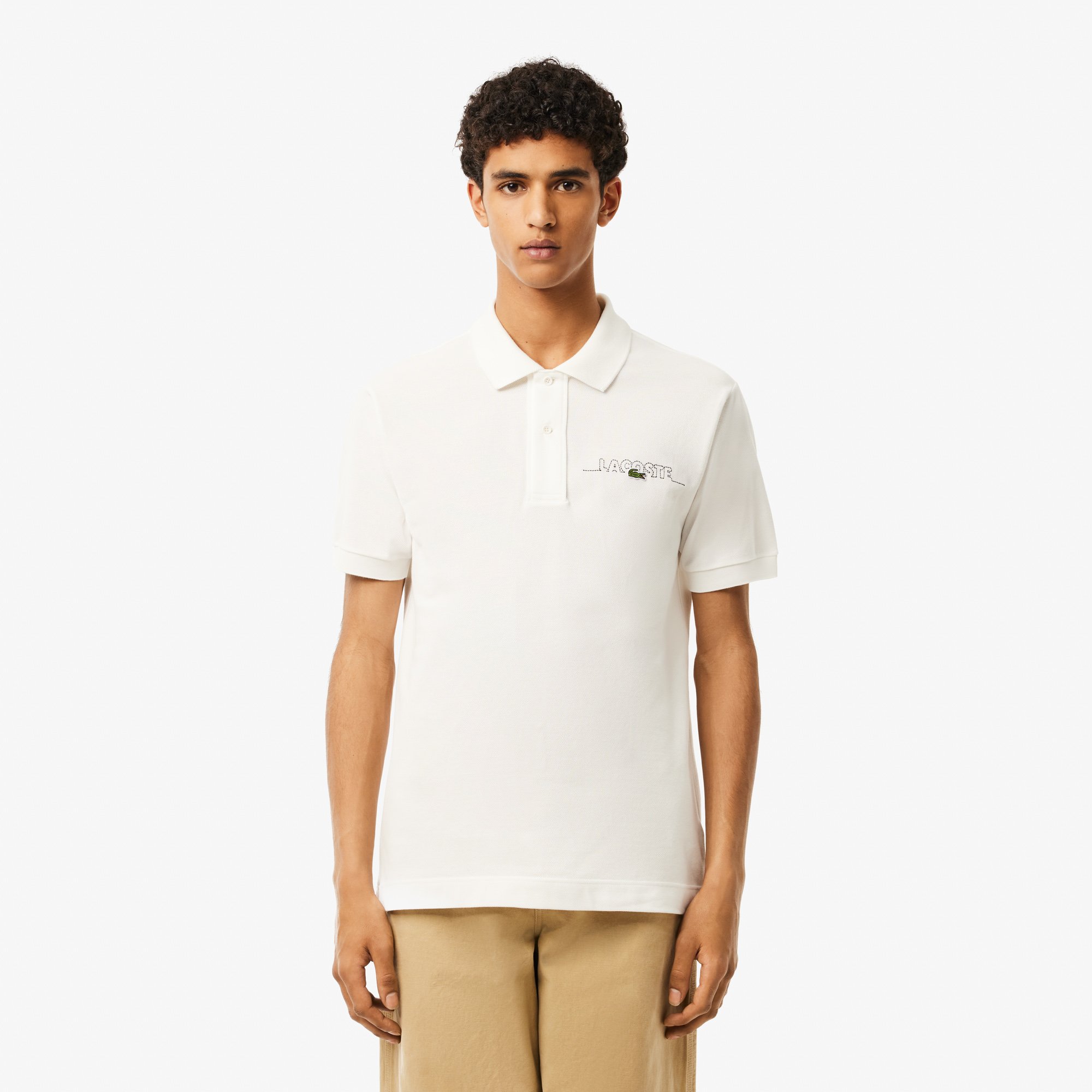 Áo Polo Lacoste Nam L.12.12 Dáng Cổ Điển Sản Xuất Tại Pháp