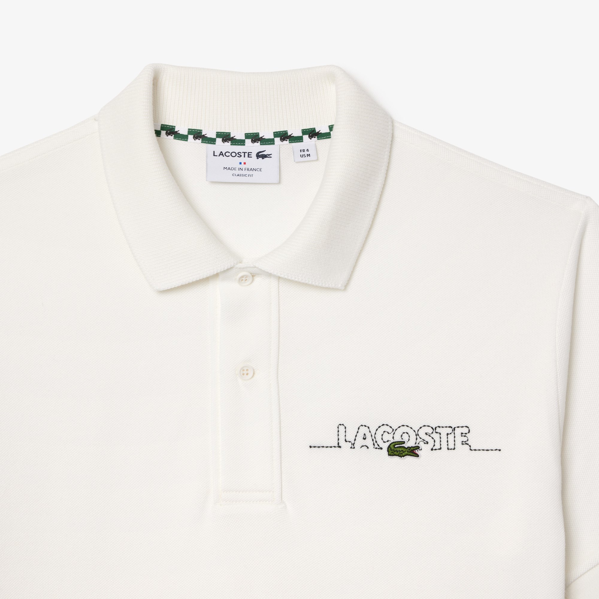 Áo Polo Lacoste Nam L.12.12 Dáng Cổ Điển Sản Xuất Tại Pháp