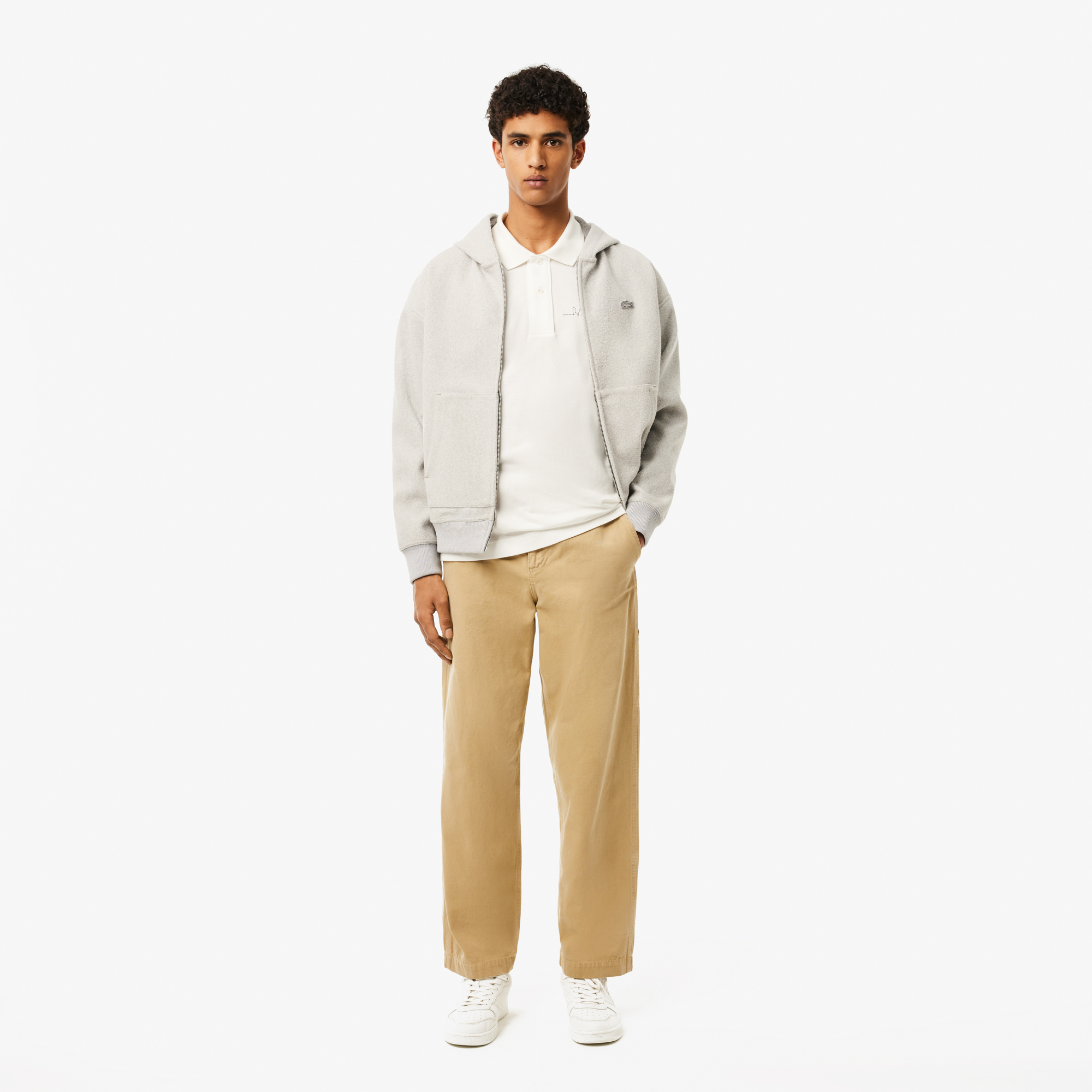 Áo Polo Lacoste Nam L.12.12 Dáng Cổ Điển Sản Xuất Tại Pháp
