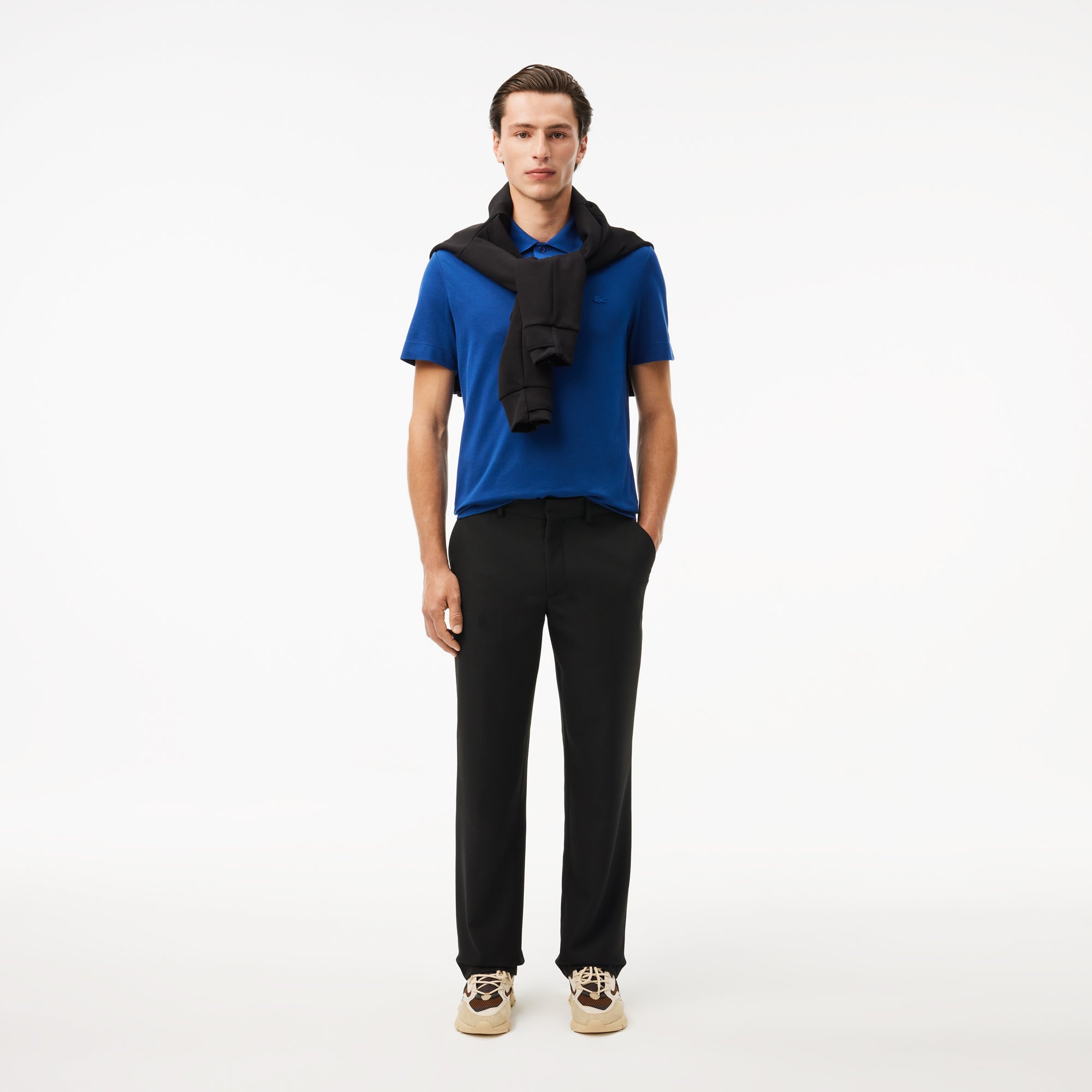 Áo Polo Lacoste Nam Movement Dáng Suông Chất Liệu Piqué Siêu Nhẹ