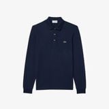 Áo Polo Lacoste Nam Ôm Dáng Dài Tay Co Giãn