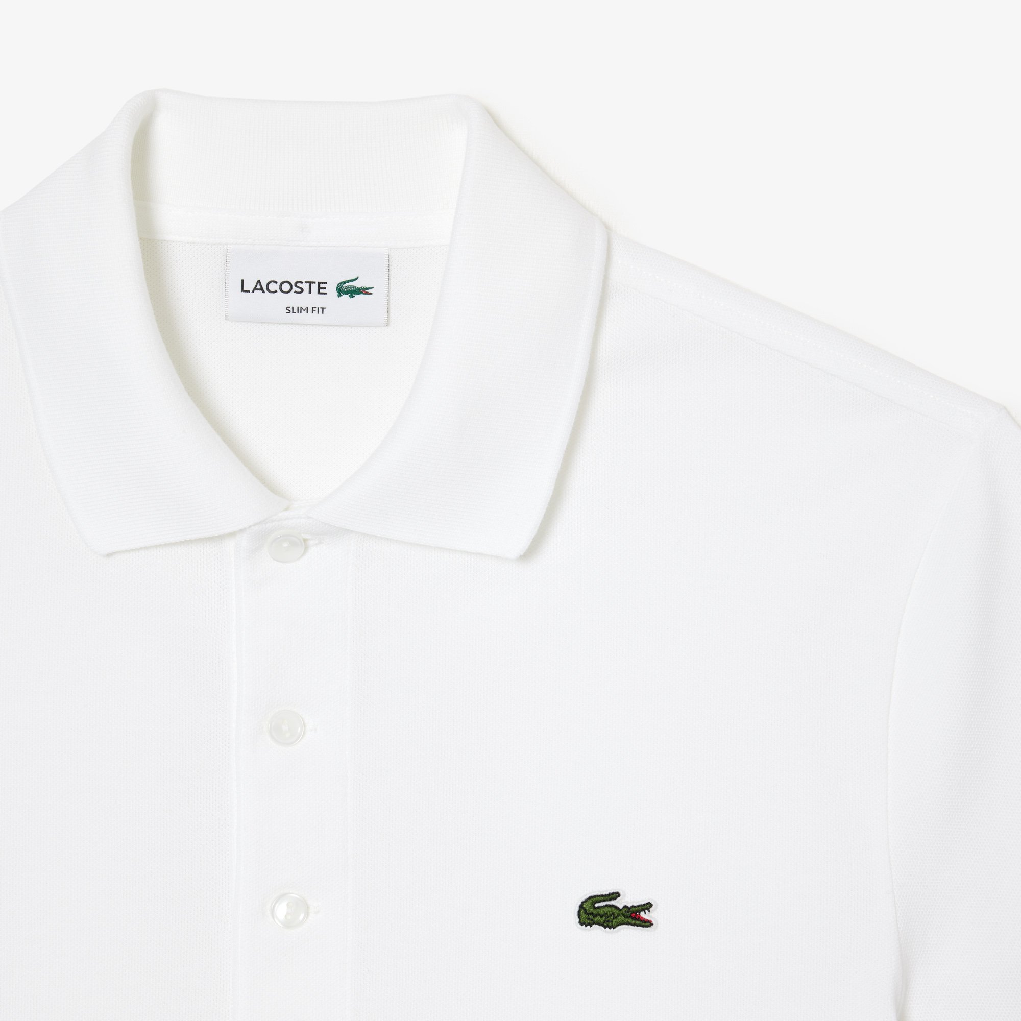 Áo Polo Lacoste Nam Piqué Ôm Dáng Co Dãn