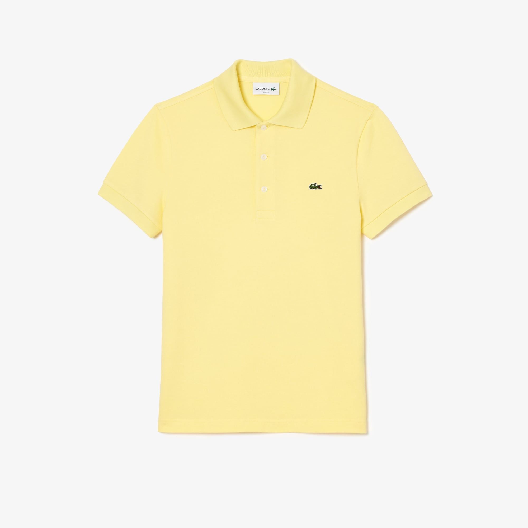 Áo Polo Lacoste Nam Piqué Ôm Dáng Co Dãn
