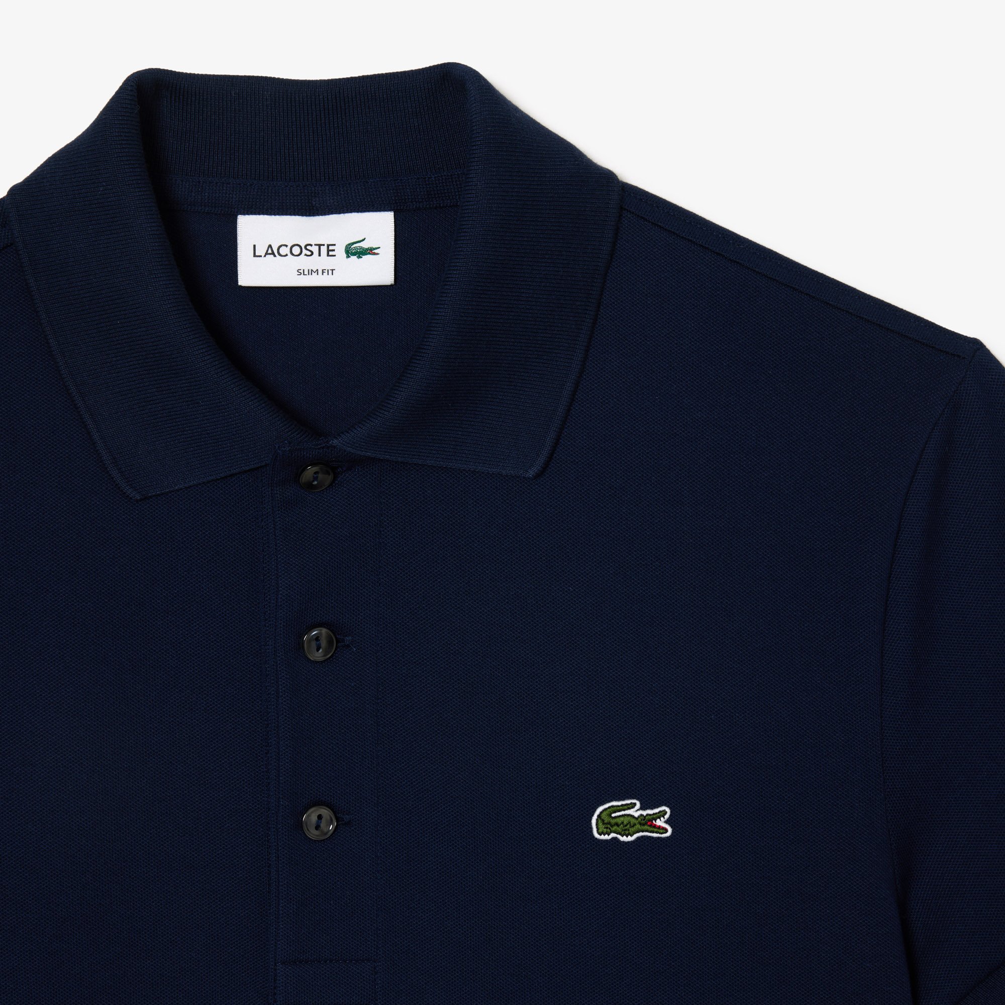 Áo Polo Lacoste Nam Piqué Ôm Dáng Co Dãn
