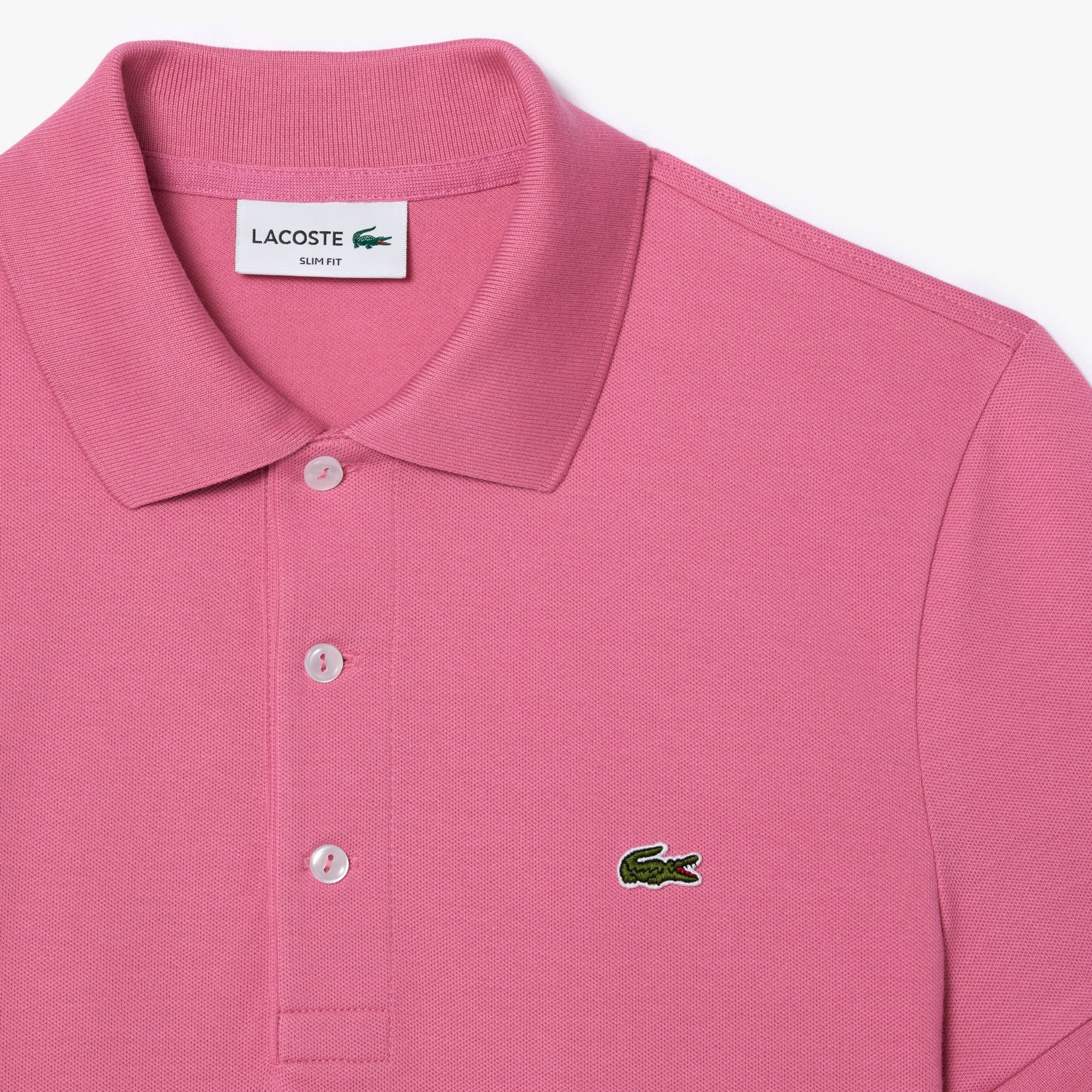 Áo Polo Lacoste Nam Piqué Ôm Dáng Co Dãn