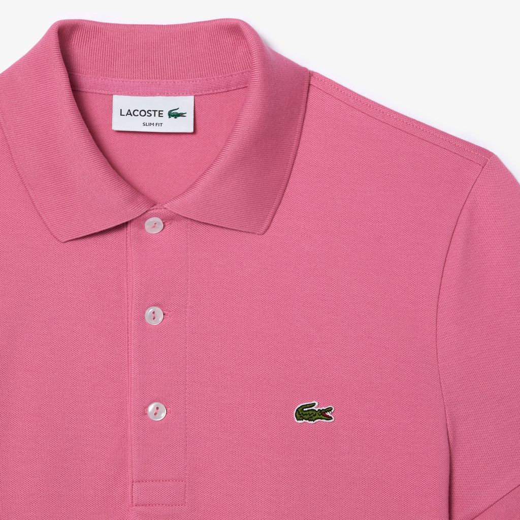 Áo Polo Lacoste Nam Piqué Ôm Dáng Co Dãn