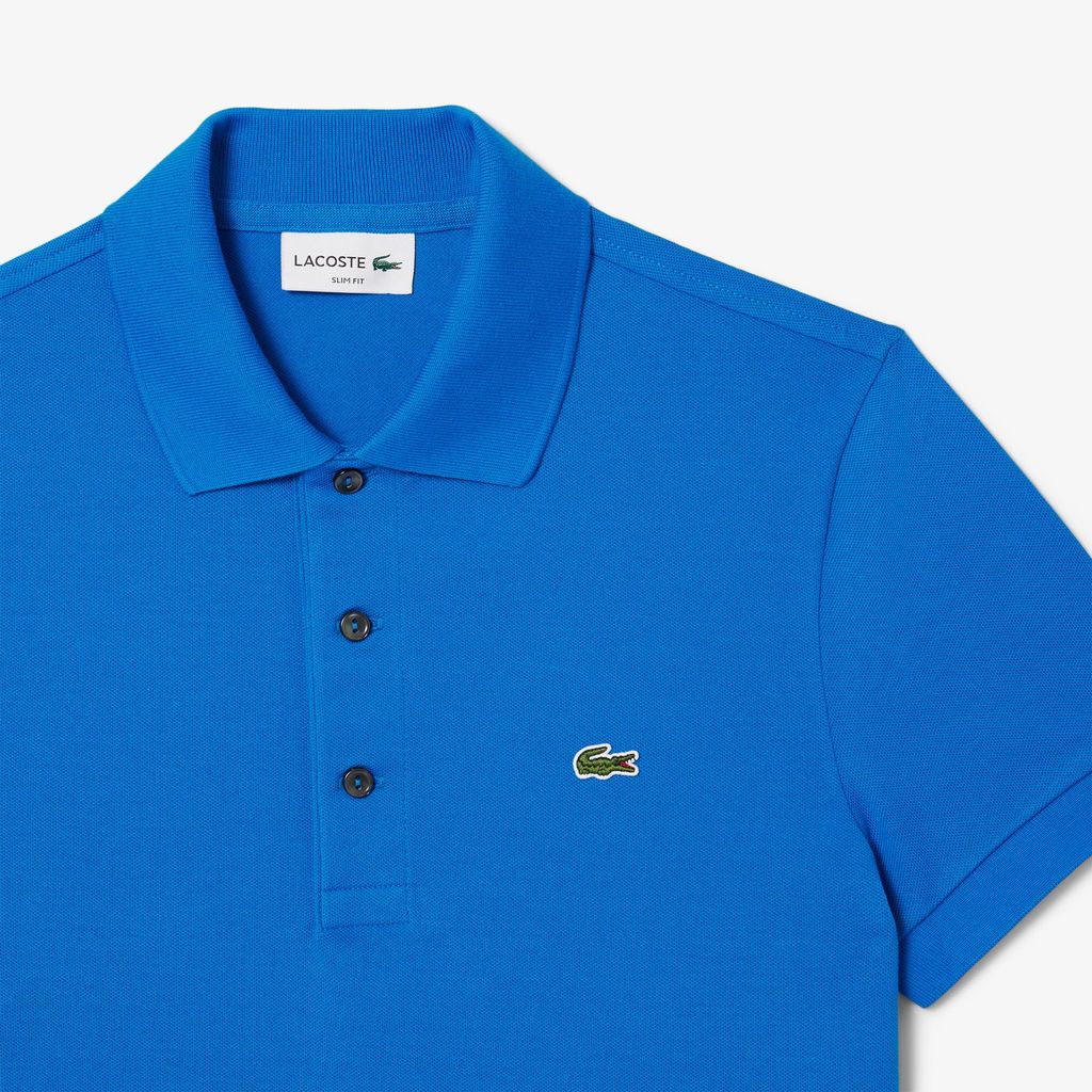Áo Polo Lacoste Nam Piqué Ôm Dáng Co Dãn