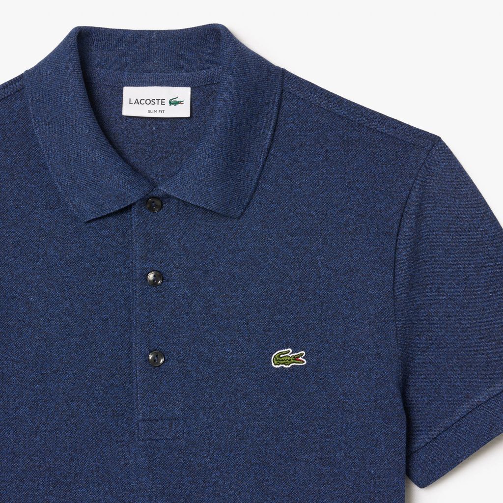 Áo Polo Lacoste Nam Piqué Ôm Dáng Co Dãn
