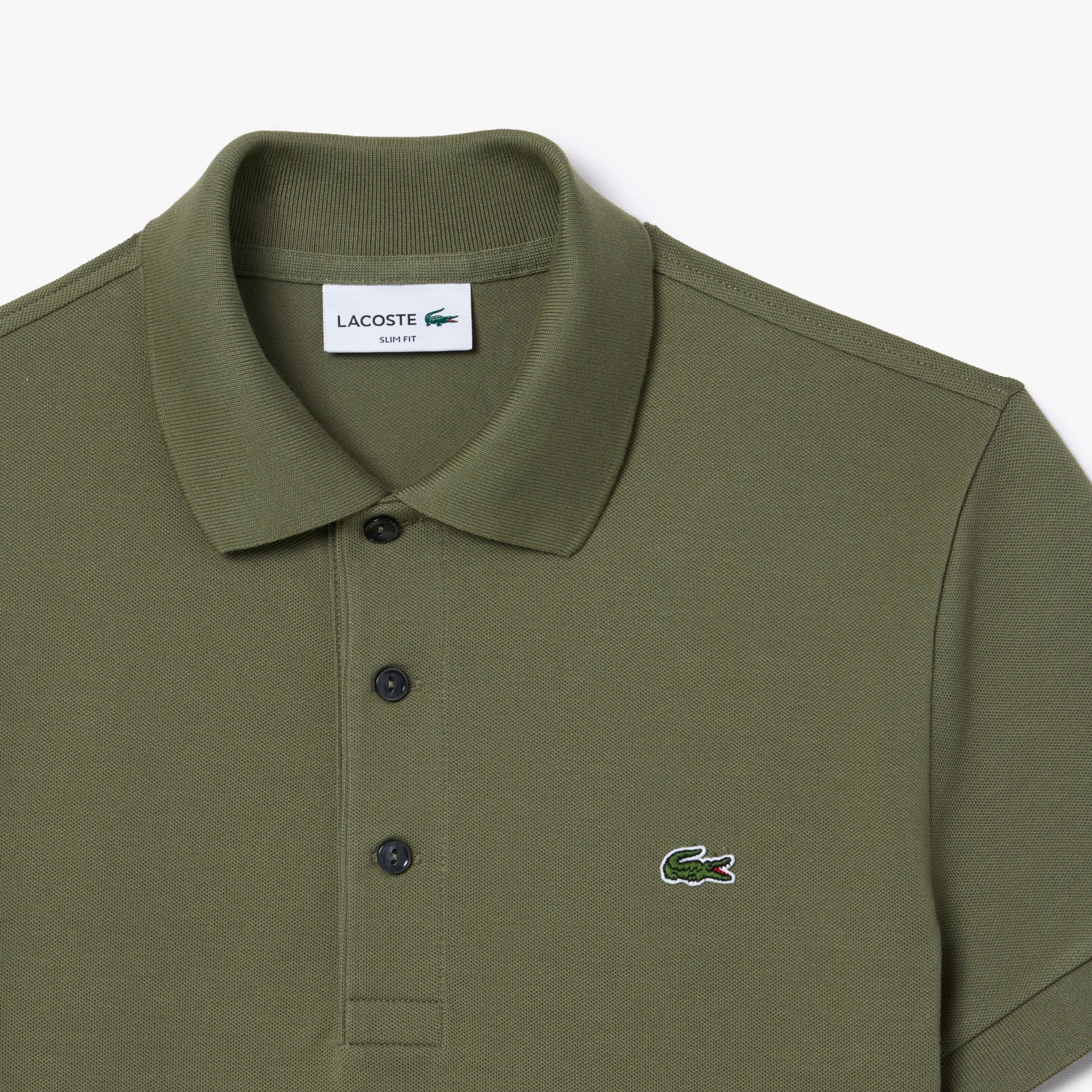 Áo Polo Lacoste Nam Piqué Ôm Dáng Co Dãn