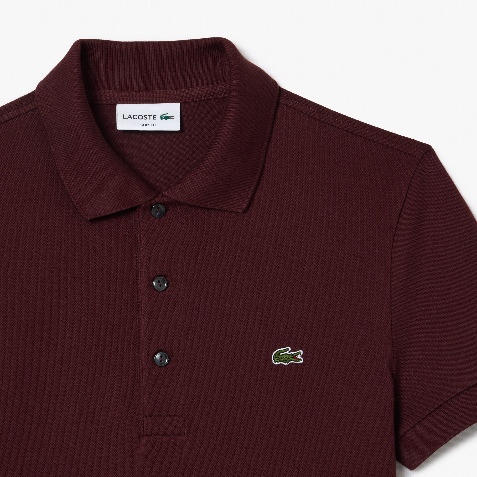 Áo Polo Lacoste Nam Piqué Ôm Dáng Co Dãn