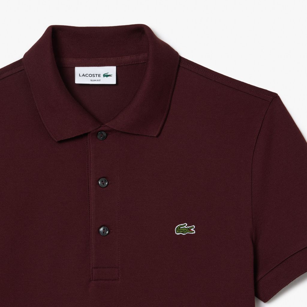 Áo Polo Lacoste Nam Piqué Ôm Dáng Co Dãn