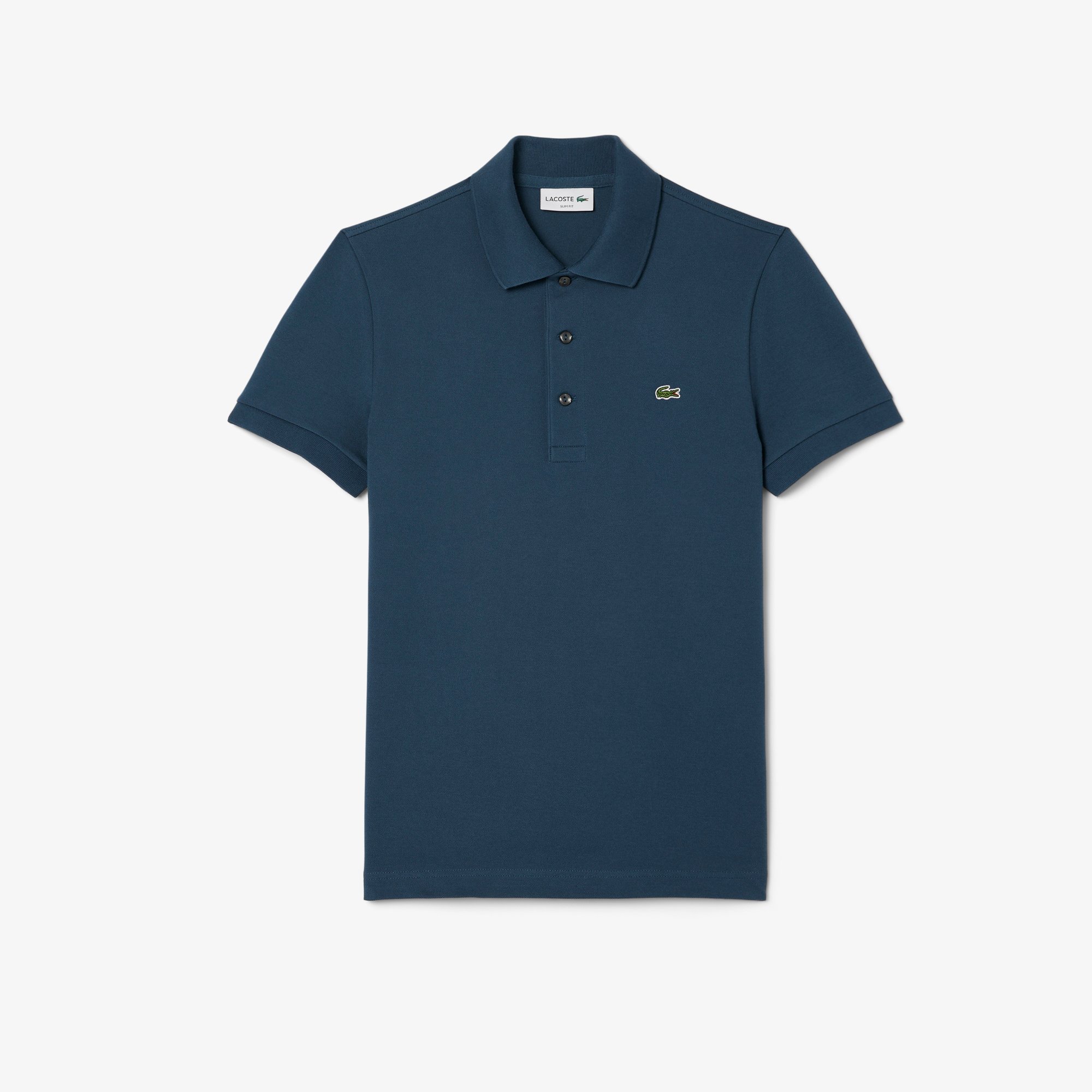 Áo Polo Lacoste Nam Piqué Ôm Dáng Co Dãn