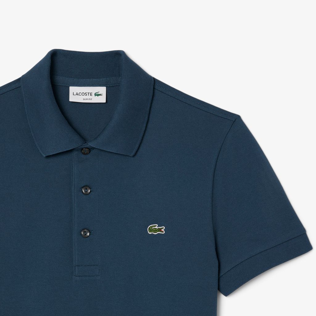 Áo Polo Lacoste Nam Piqué Ôm Dáng Co Dãn
