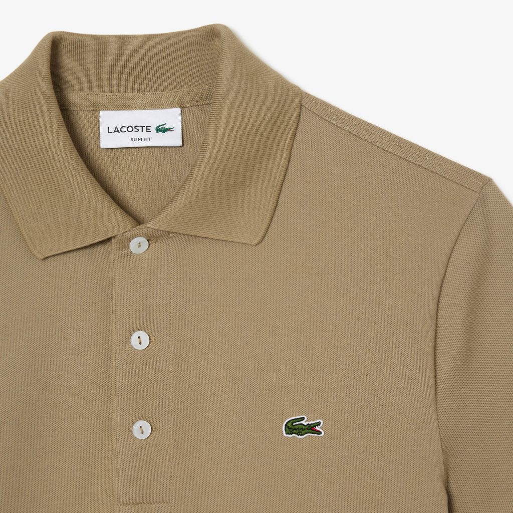 Áo Polo Lacoste Nam Piqué Ôm Dáng Co Dãn
