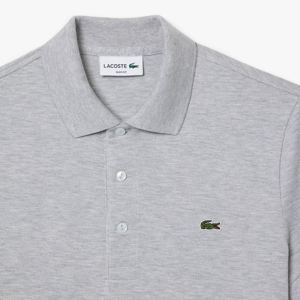 Áo Polo Lacoste Nam Piqué Ôm Dáng Co Dãn