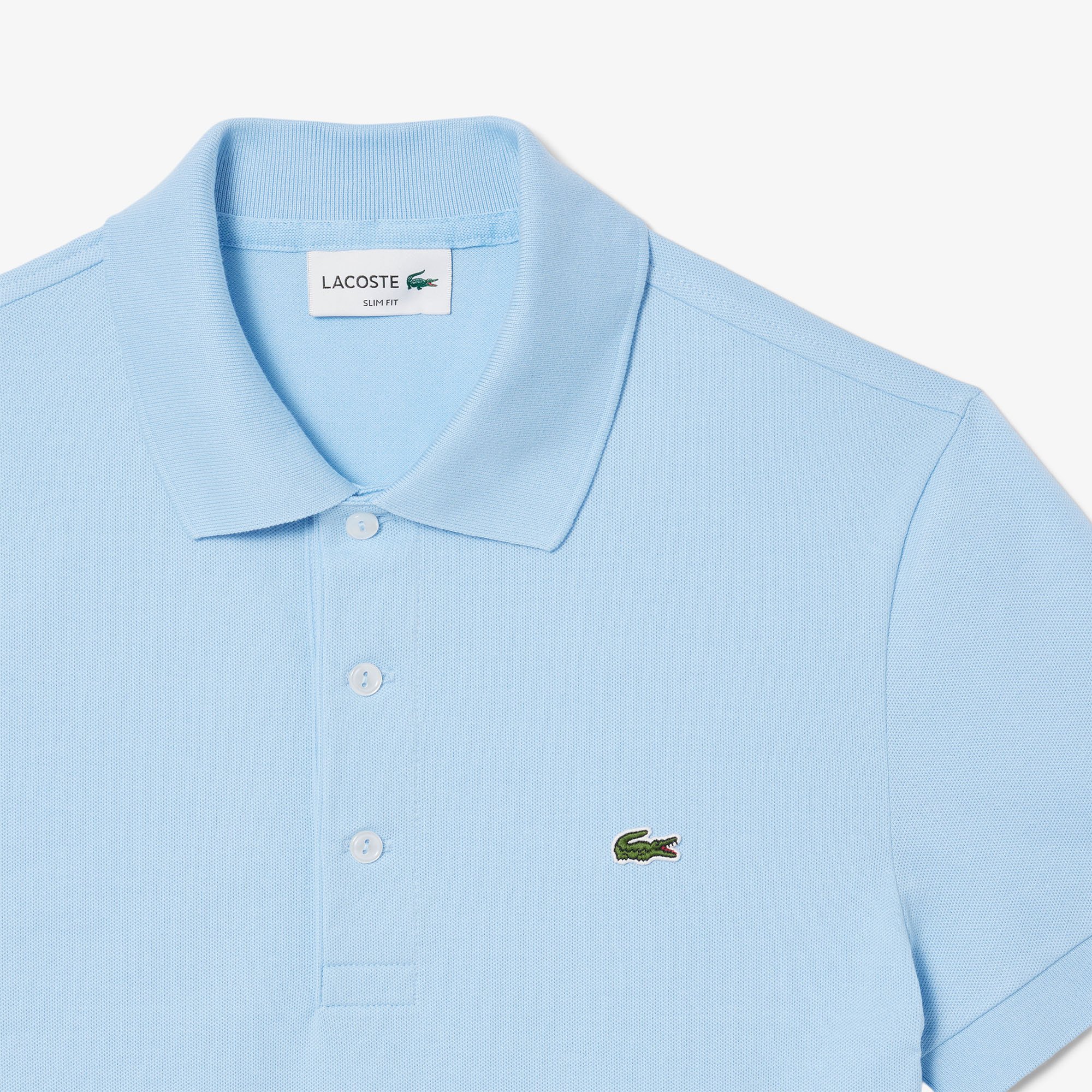 Áo Polo Lacoste Nam Piqué Ôm Dáng Co Dãn
