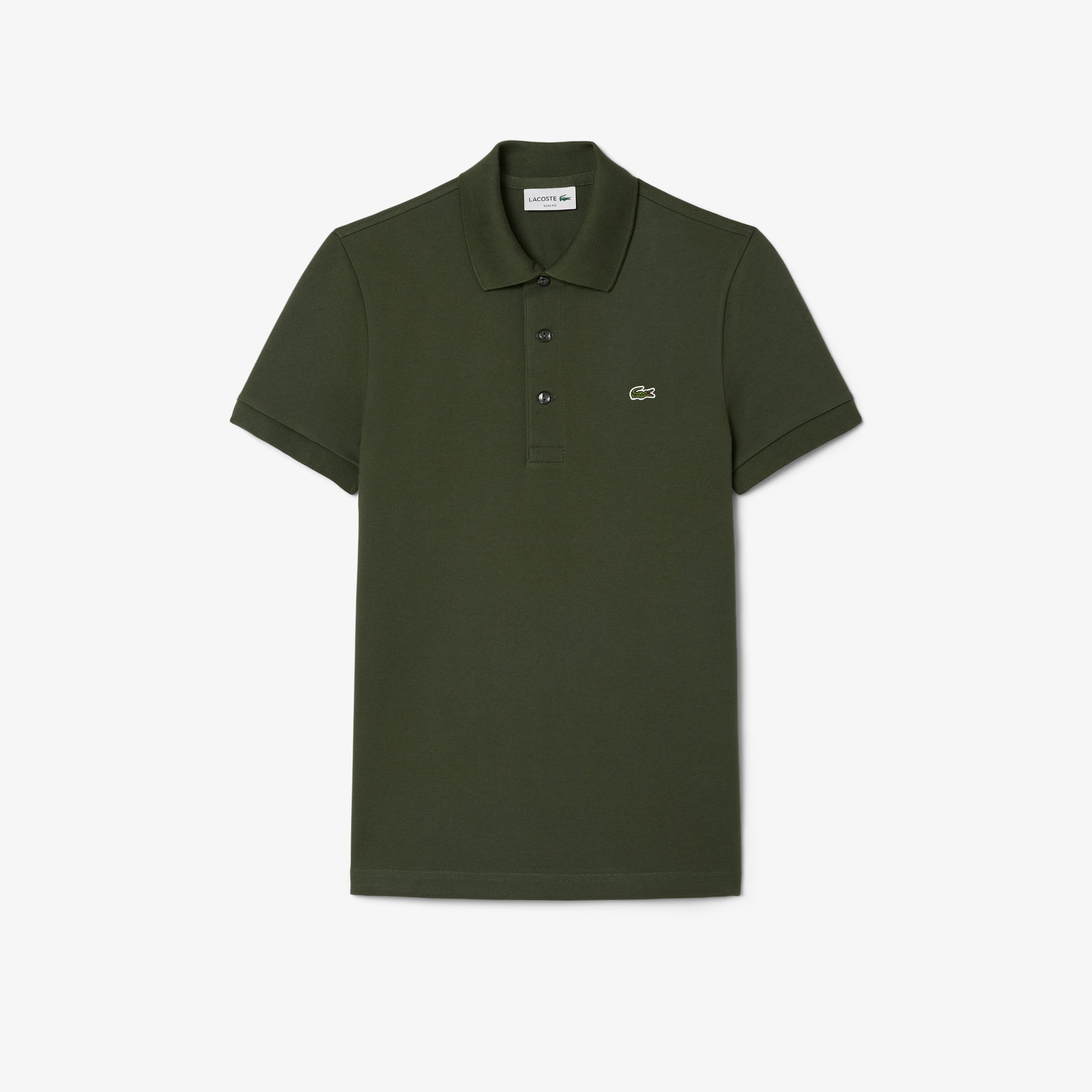 Áo Polo Lacoste Nam Piqué Ôm Dáng Co Dãn