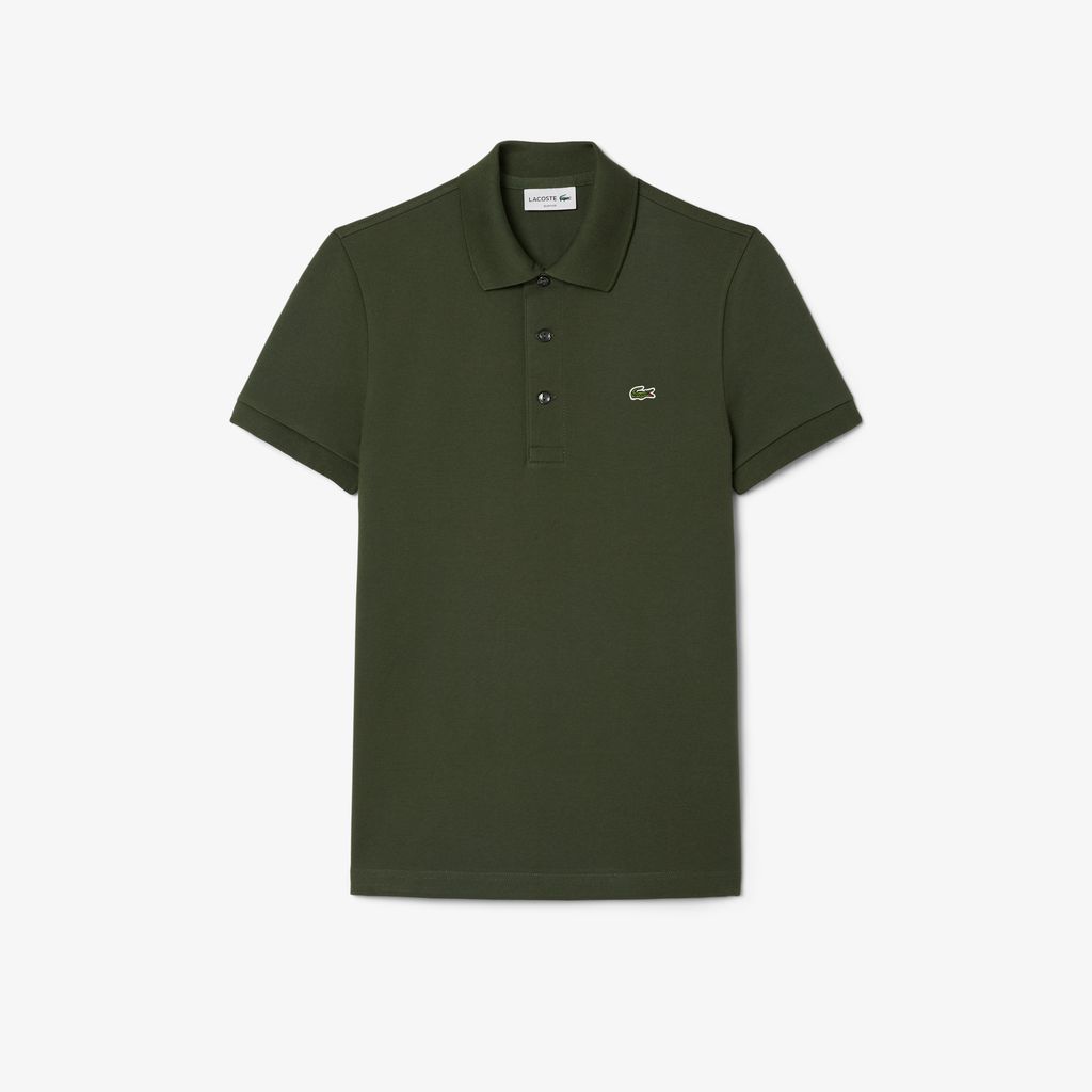 Áo Polo Lacoste Nam Piqué Ôm Dáng Co Dãn