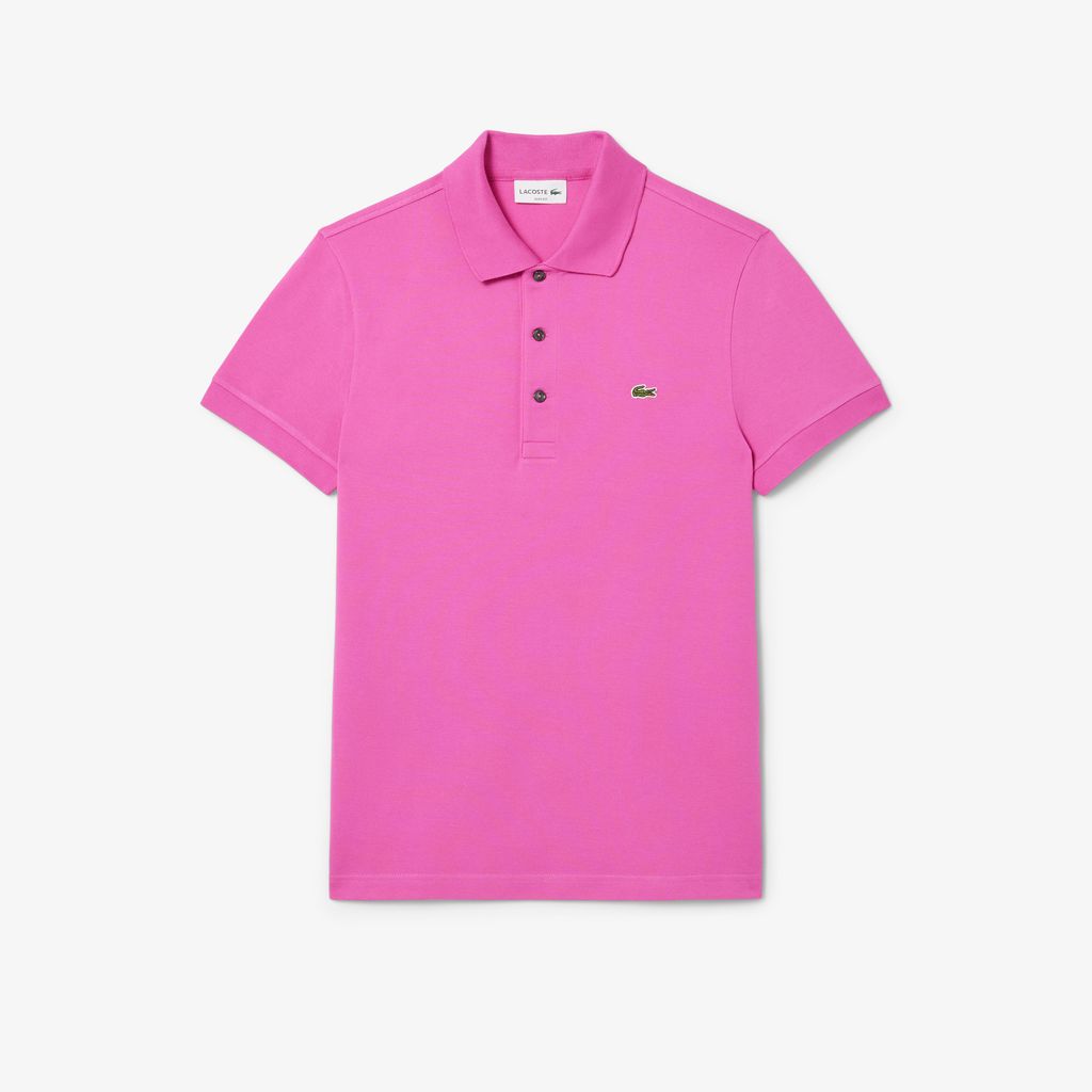 Áo Polo Lacoste Nam Piqué Ôm Dáng Co Dãn