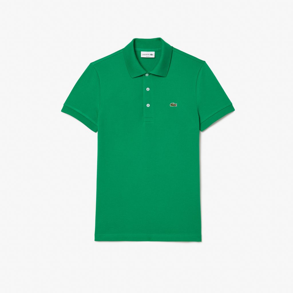Áo Polo Lacoste Nam Piqué Ôm Dáng Co Dãn