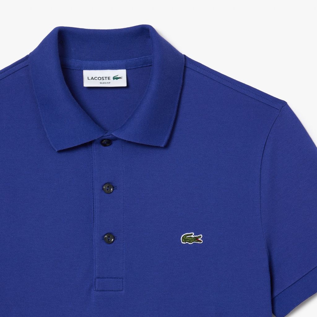 Áo Polo Lacoste Nam Piqué Ôm Dáng Co Dãn