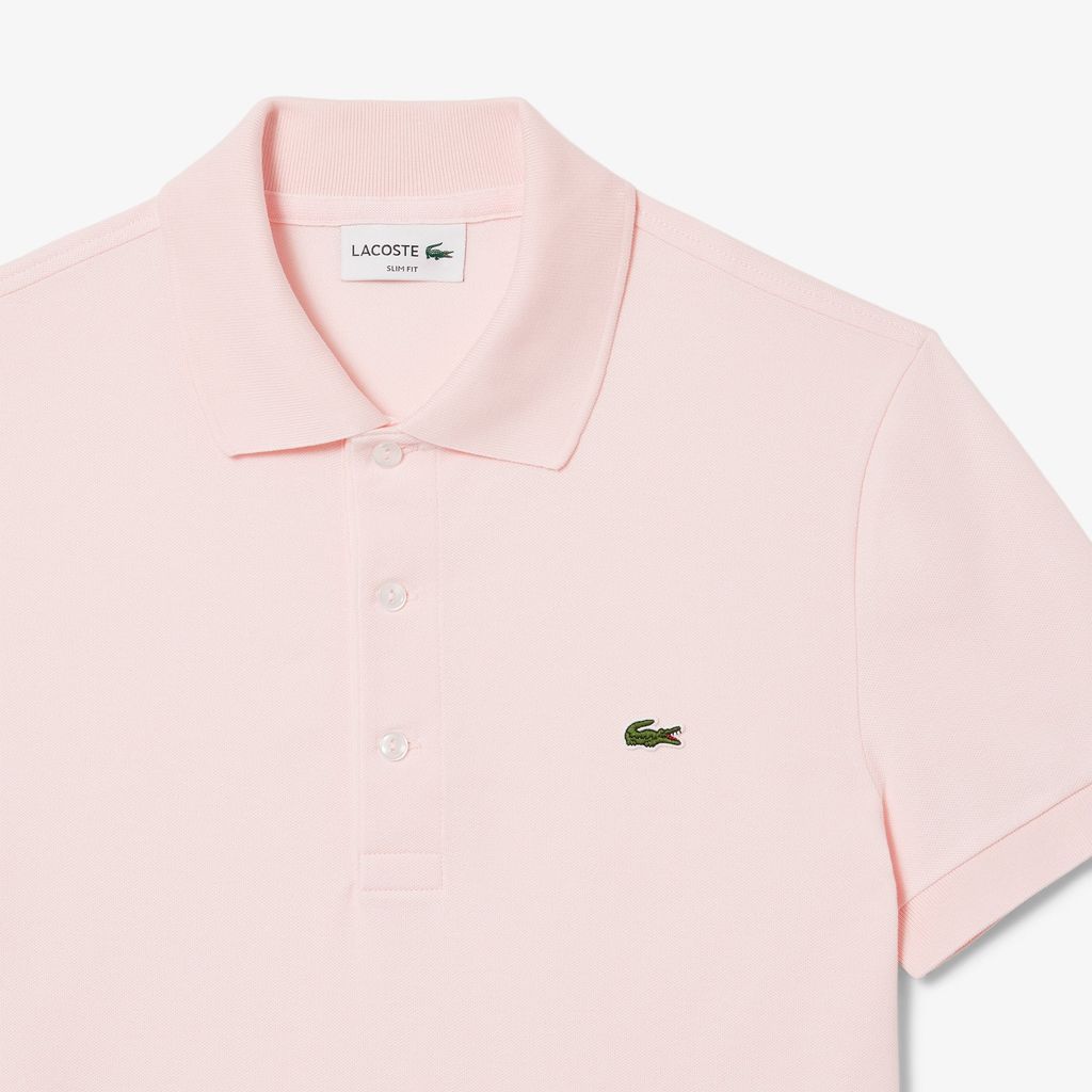 Áo Polo Lacoste Nam Piqué Ôm Dáng Co Dãn
